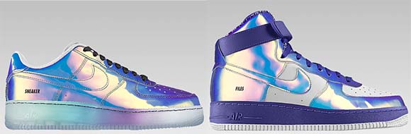 Nike Air Force 1 'Iridescent' Option on NikeiD- SneakerFiles
