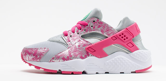 Nike Air Huarache Run GS 'Pink Floral 
