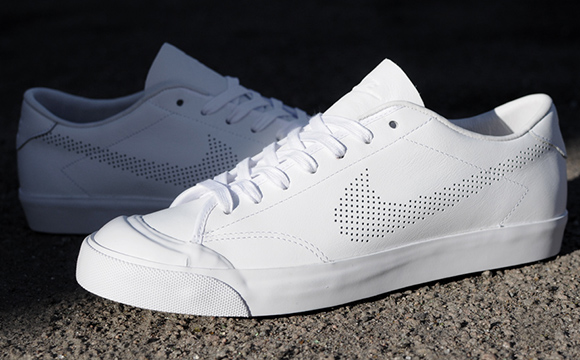 nike all court 2 low leather white