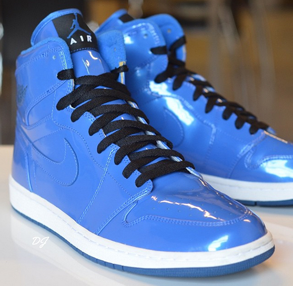 Air Jordan 1 'Blue Patent Leather 