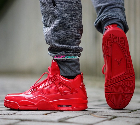 On Foot: Air Jordan 11Lab4 'Red 