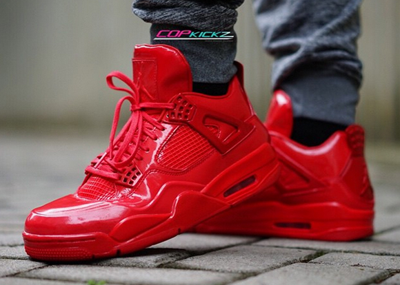 On Foot: Air Jordan 11Lab4 'Red' | Gov