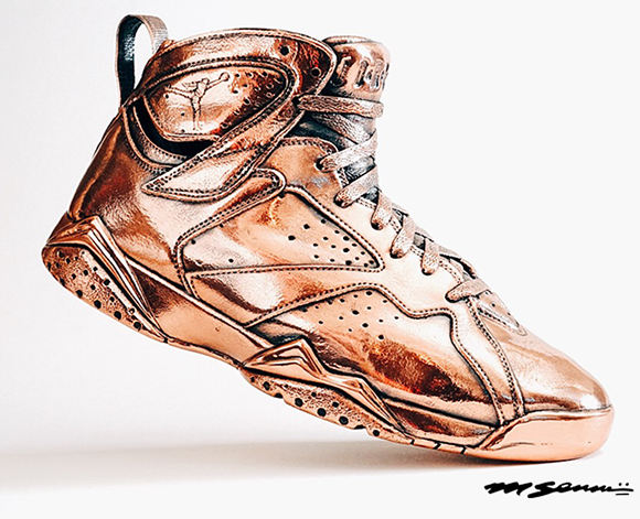 More Bronze Air Jordan's by Matthew Senna- SneakerFiles