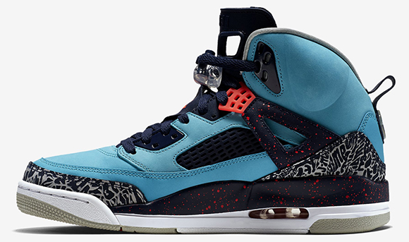 Jordan Spizike Turquoise Blue / Infrared 23- SneakerFiles