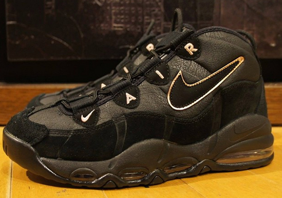uptempo black and gold