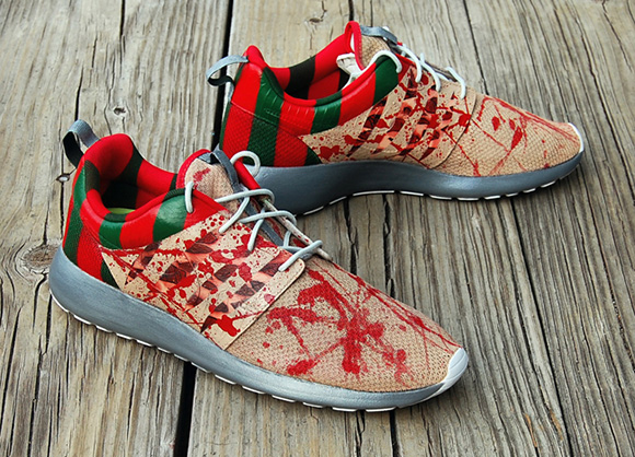 Nike Roshe Run 'Freddy Krueger' Custom 