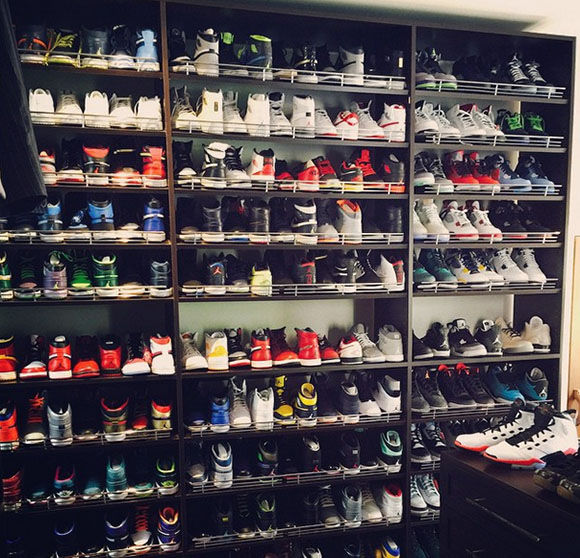 Ray Allen Shares His Sneaker Room 