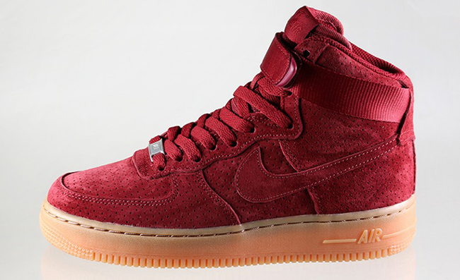 nike air force 1 women red