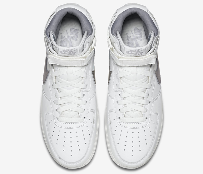 Nike Air Force 1 High White Wolf Grey Remastered | SneakerFiles
