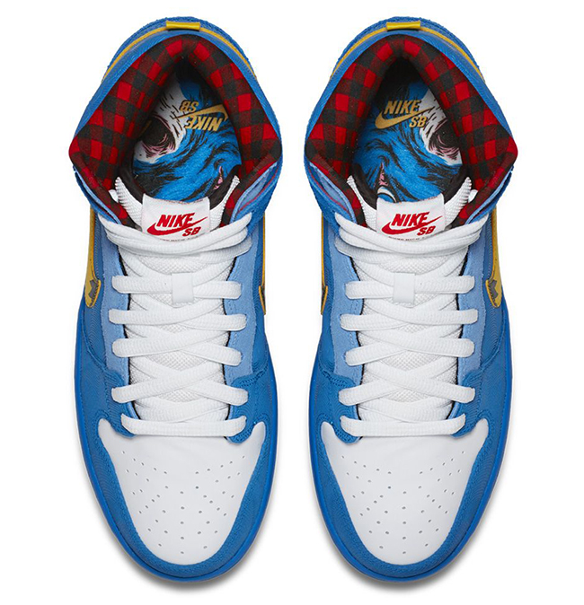 Familia Nike SB Dunk High Blue Ox Paul Bunyan | SneakerFiles