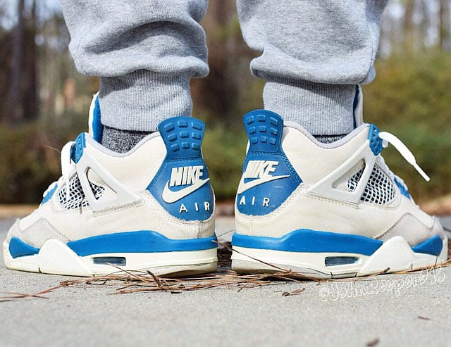 Air Jordan 4 Retro 89 Nike Air Military Blue 2016 | SneakerFiles