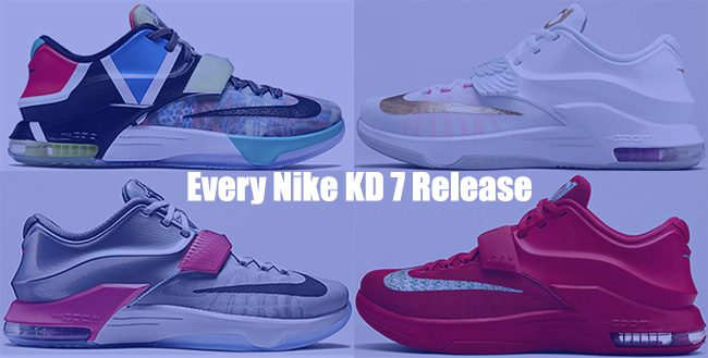 Nike KD 7 Colorways Price Release Date 