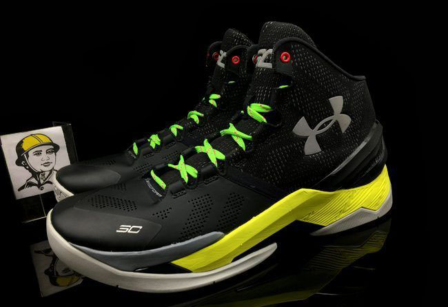 curry 2 black and yellow