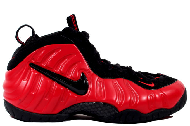 nike air foamposite pro red