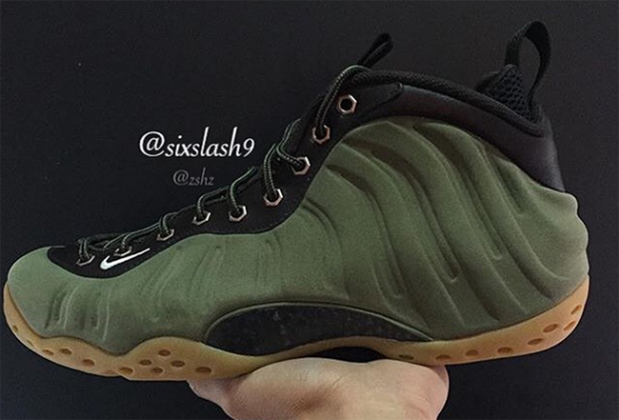 olive foamposite for sale