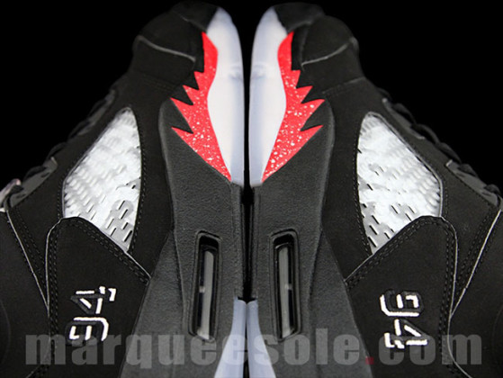 Supreme Air Jordan 5 Black Fire Red | SneakerFiles