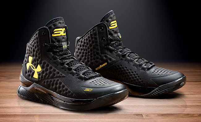 Under Armour Curry 1 Blackout 