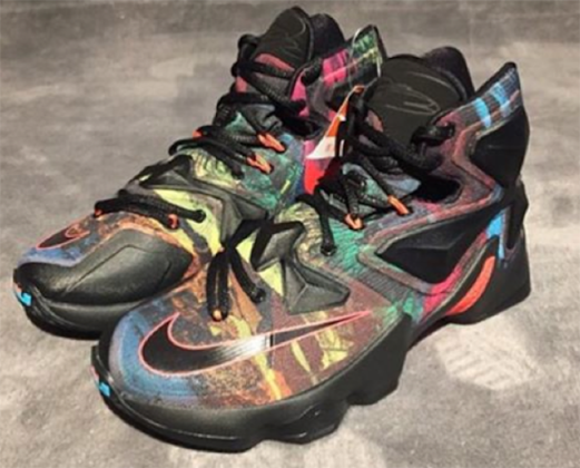 lebron 13 rainbow