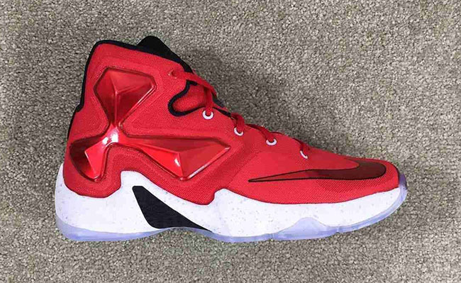 Nike LeBron 13 Red White Black | SneakerFiles