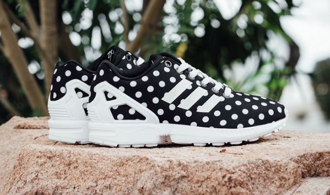 adidas ZX Flux Polka Dot Black White | SneakerFiles