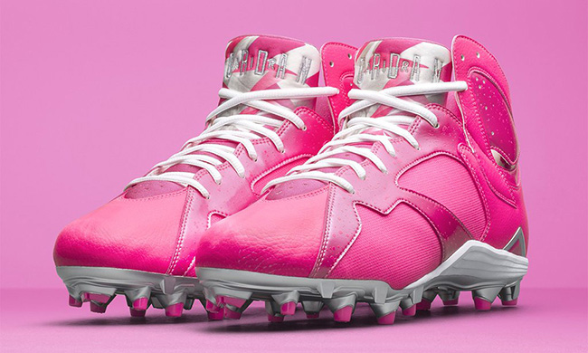 breast cancer cleats football