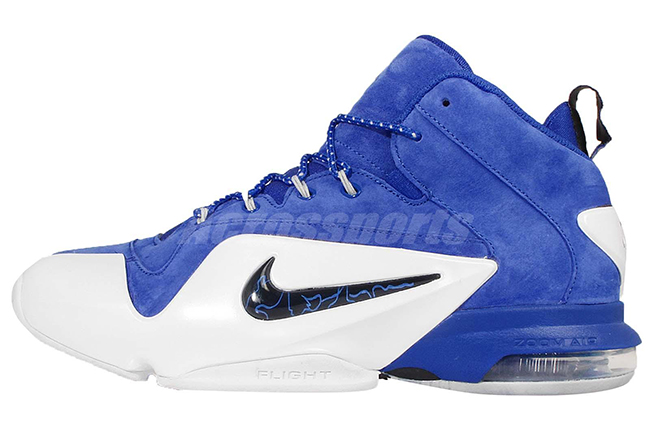 Nike Penny 6 Royal Blue Suede Release 