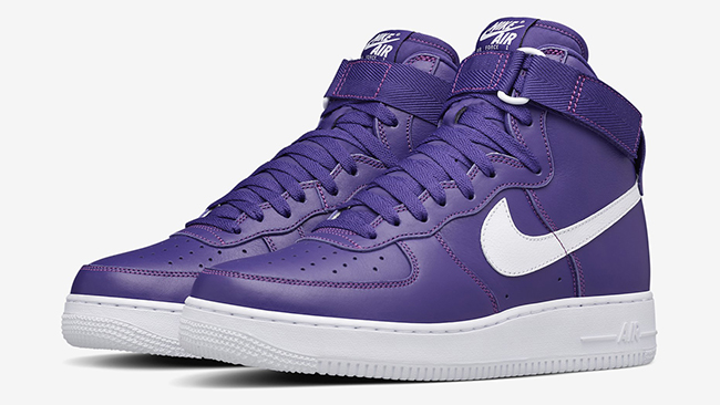 air force purple and white