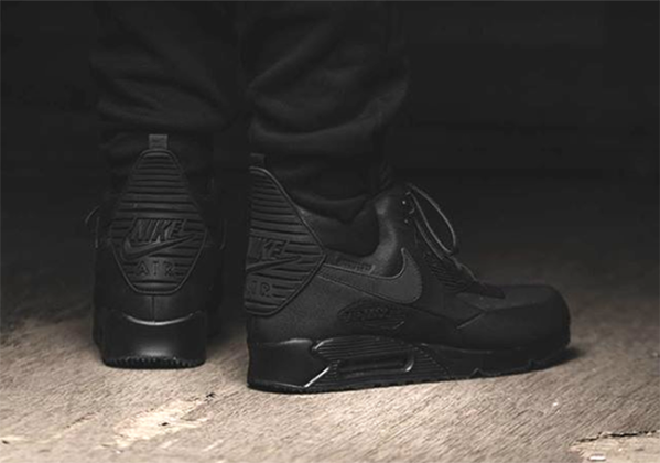 nike air max 90 sneakerboot winter black