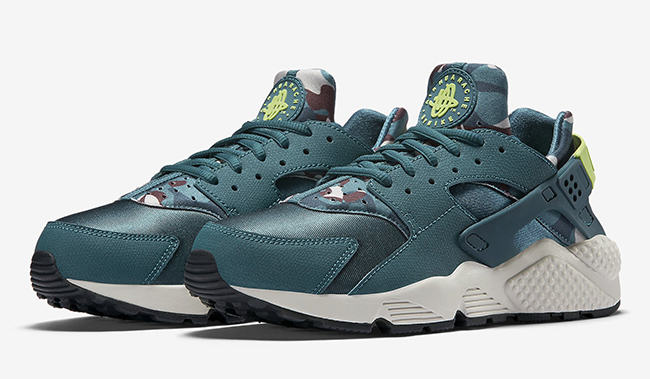 camouflage huaraches green