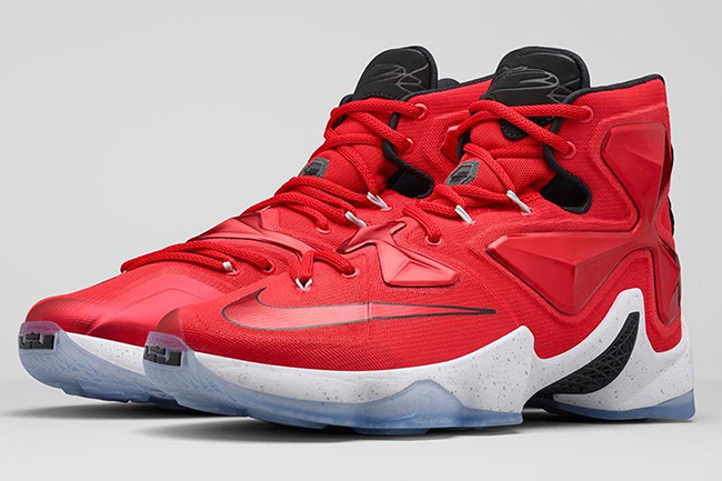 red lebron 13