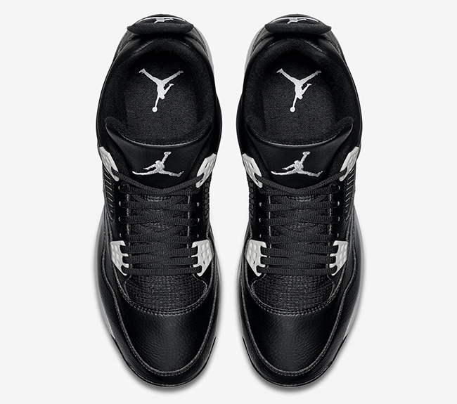 Air Jordan 4 Cleats Black Grey | SneakerFiles