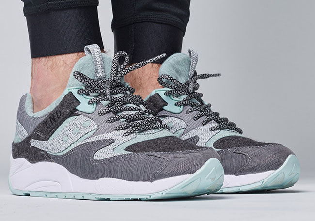 END Saucony Grid 9000 White Noise | SneakerFiles