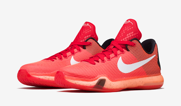 Nike Kobe 10 GS Bright Crimson Release 