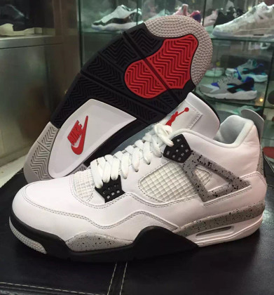 Air Jordan 4 Retro 89 Nike Air White Cement 2016 | SneakerFiles