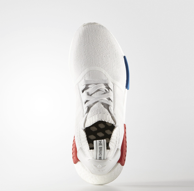 adidas NMD White Blue Red |