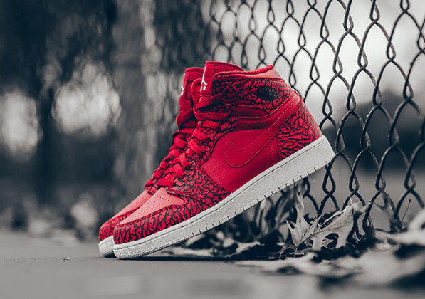 Air Jordan 1 Red Elephant Print | SneakerFiles