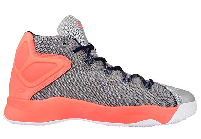Jordan Melo M12 Grey Silver Orange | SneakerFiles