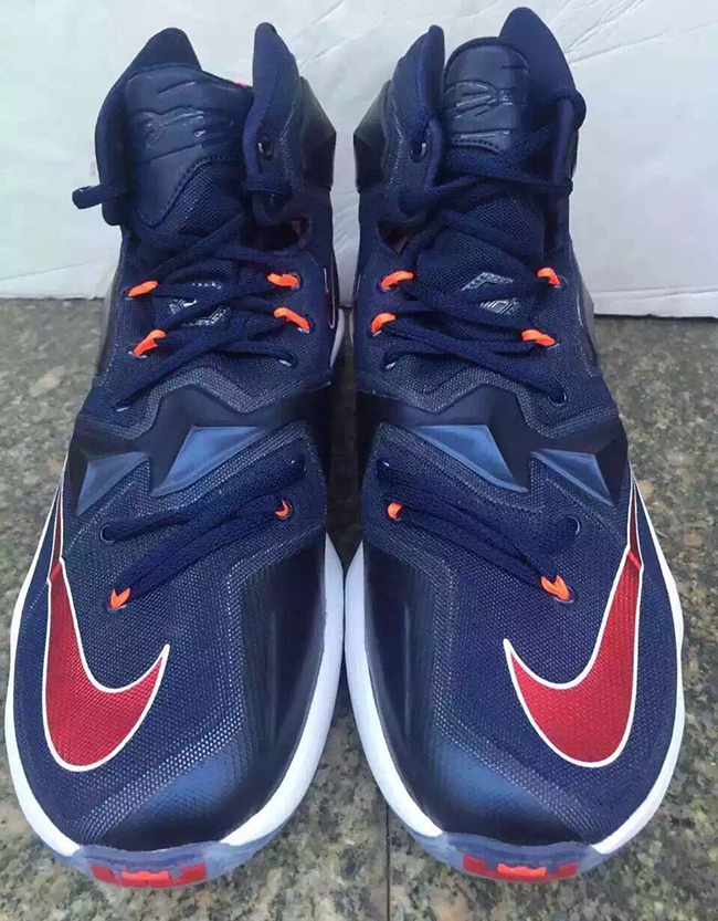lebron 13 navy blue and red