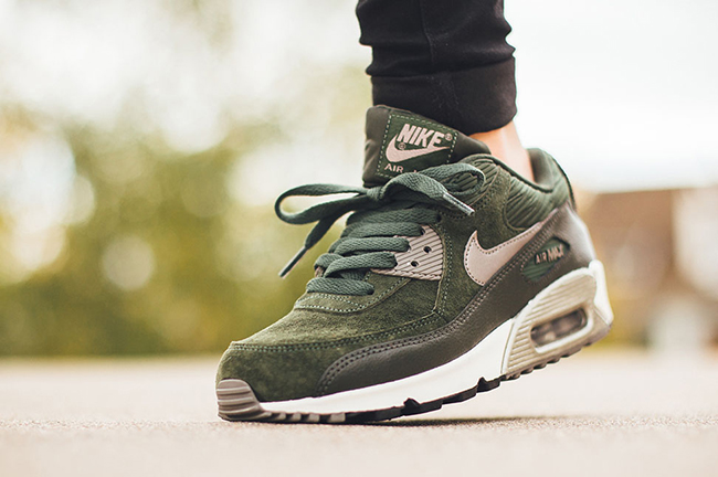 air max 90 leather green