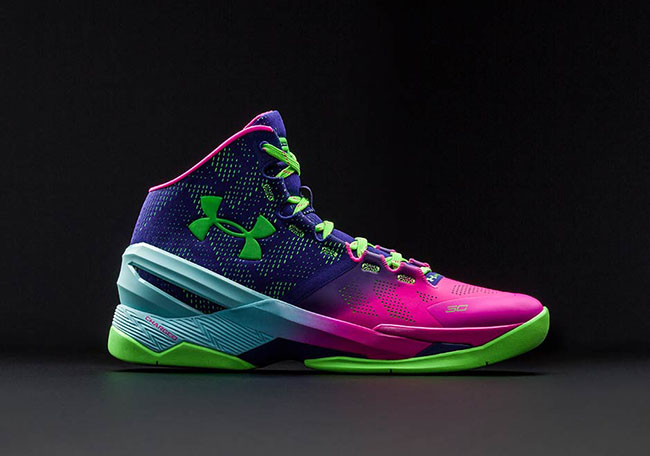 rainbow stephen curry shoes