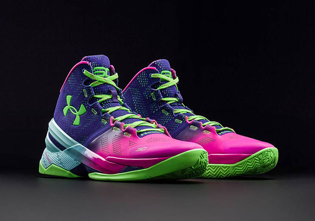 rainbow stephen curry shoes