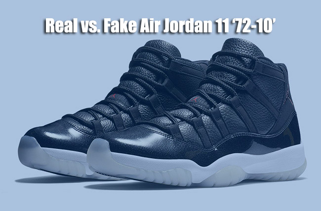 how to tell if jordan 11 are real