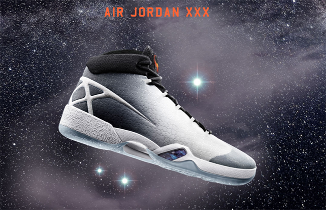 Air Jordan XXX 30 Wolf Grey White Black 