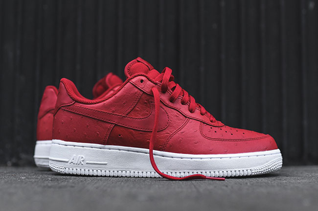 Nike Air Force 1 07 LV8 Red Ostrich | SneakerFiles