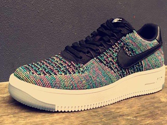 nike air force 1 multicolor flyknit