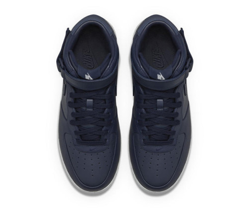 NikeLab Air Force 1 Mid CMFT Navy Black | SneakerFiles