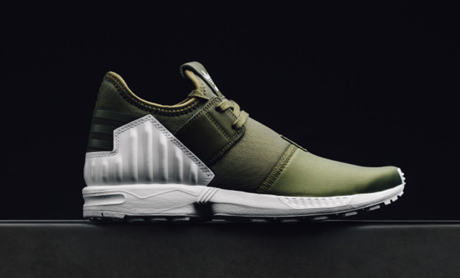 adidas zx flux olive green