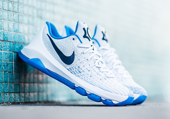 kd 8 white and blue