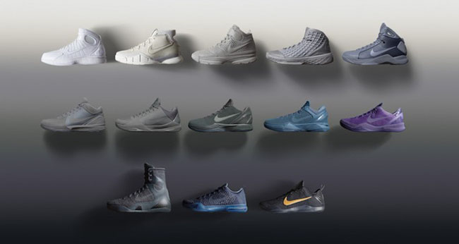 Nike Kobe Fade to Black FTB Collection 