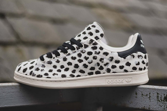 stan smith leopard print sneakers